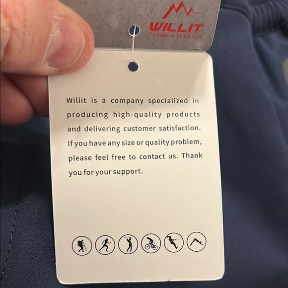 Willit Women's Snow Pants Waterproof Warm Winter Hiking Pants Outdoor - Picture 5 of 8